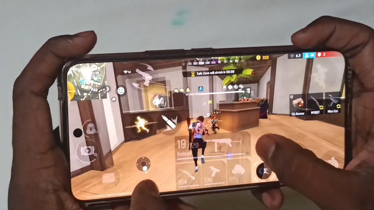 ff handcam gameplay 😱crazy br rank pushing solo ✅ Vivov60e 5G mobile #viral #ffhandcam #gaming 