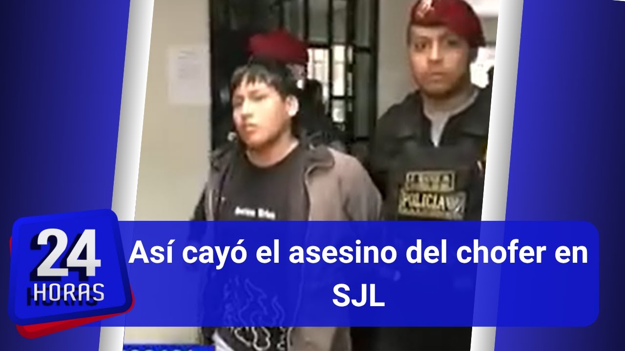 Capturan a sicario que asesinó a chofer de bus en SJL