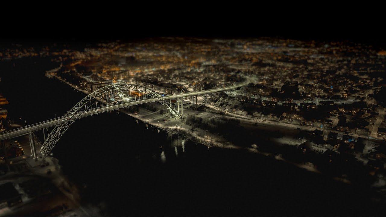 Fredrikstad bridge // Dji Mavic 3 Cine