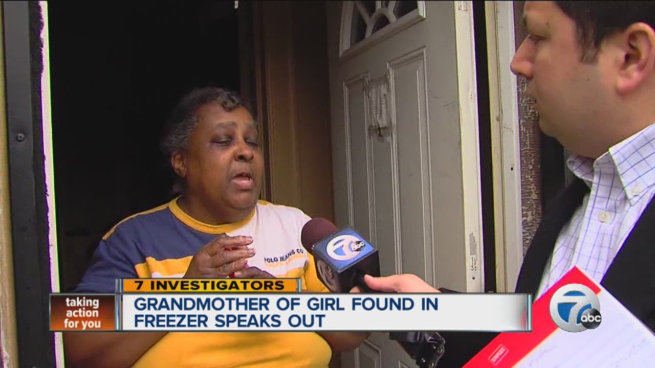 Grandmother of girl found in freezer speaks out
