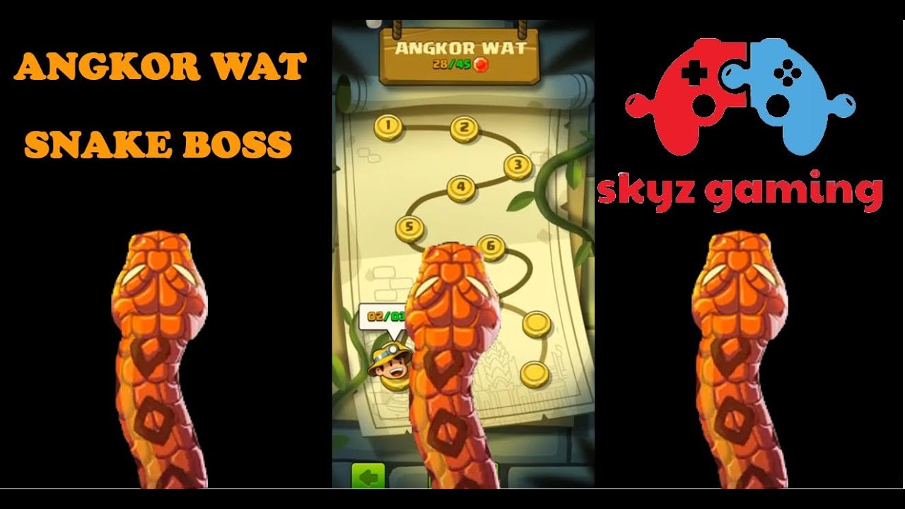 Diamond quest don't rush angkor wat - level 9 boss without getting hit