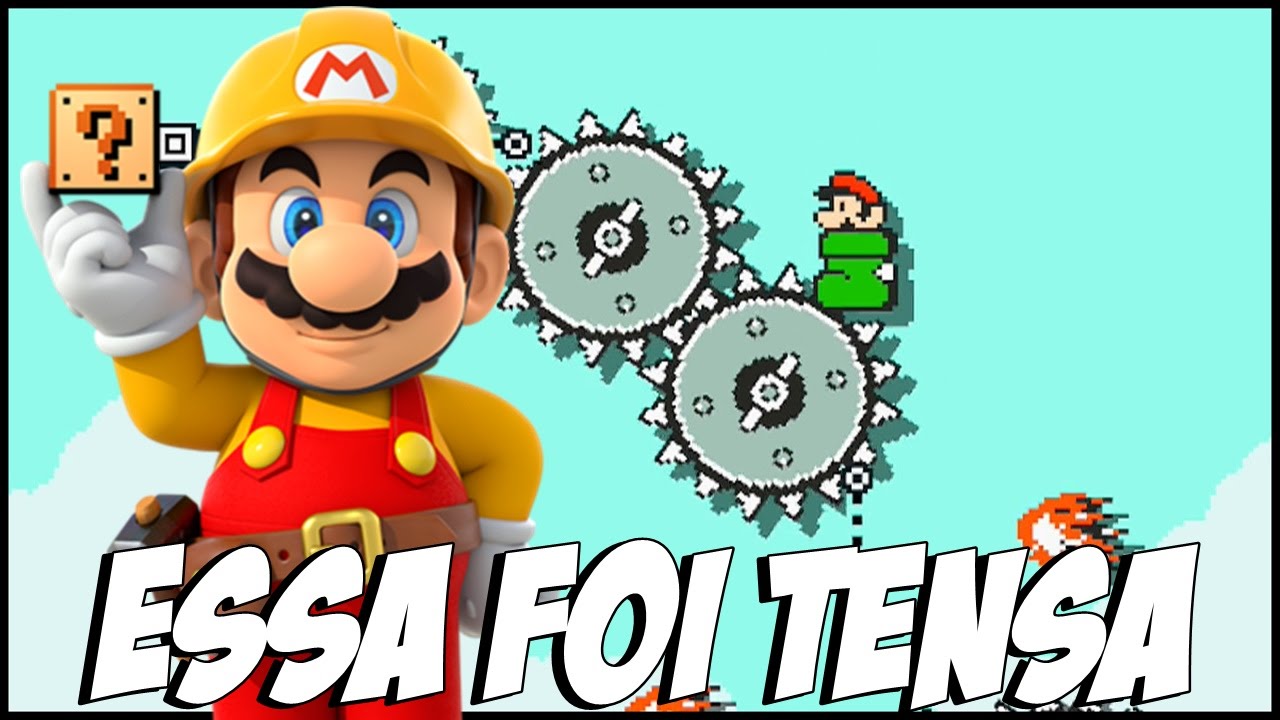 Super Mario Maker - BILANDO NO CÉU, Fases do EDU e RECORDE MUNDIAL!!