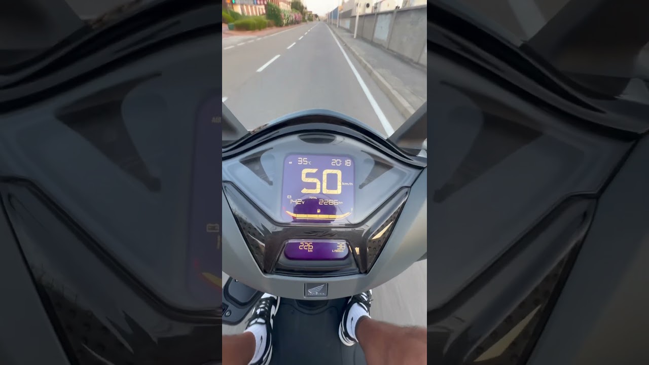 Max speed Honda sh 350 i