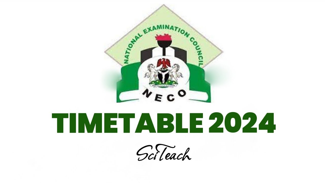 NECO Timetable 2024