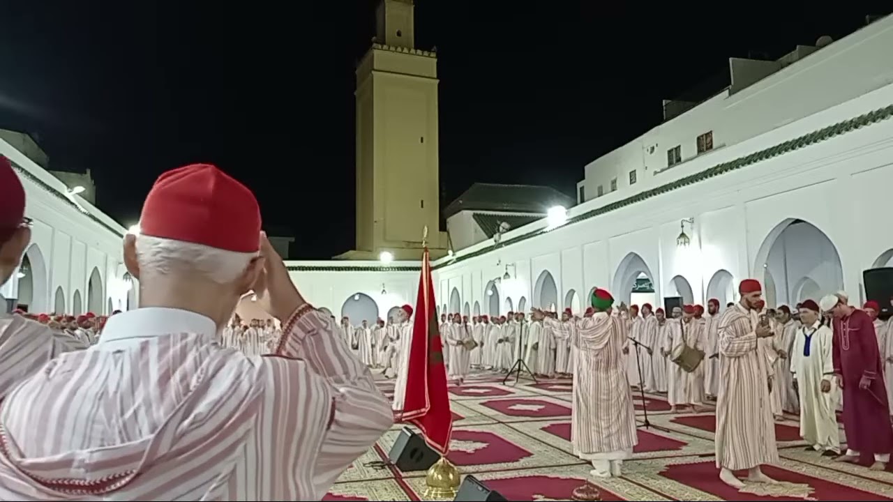 خمرة مادحين  الزاوية العجيبية بطنجة # موسم مولاي إدريس زرهون # 2024 يوم الأربعاء  🇵🇸💚♥️