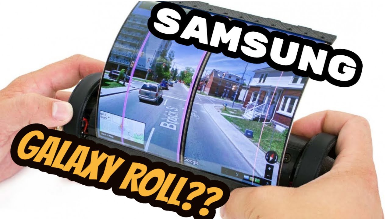 The Samsung Rollable Smartphone: Galaxy Roll incoming?