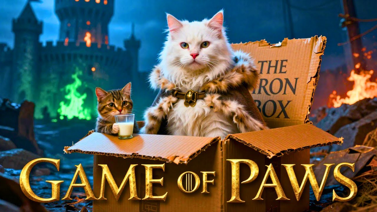 GAME OF PAWS: The War for the Iron Box | AI Movie