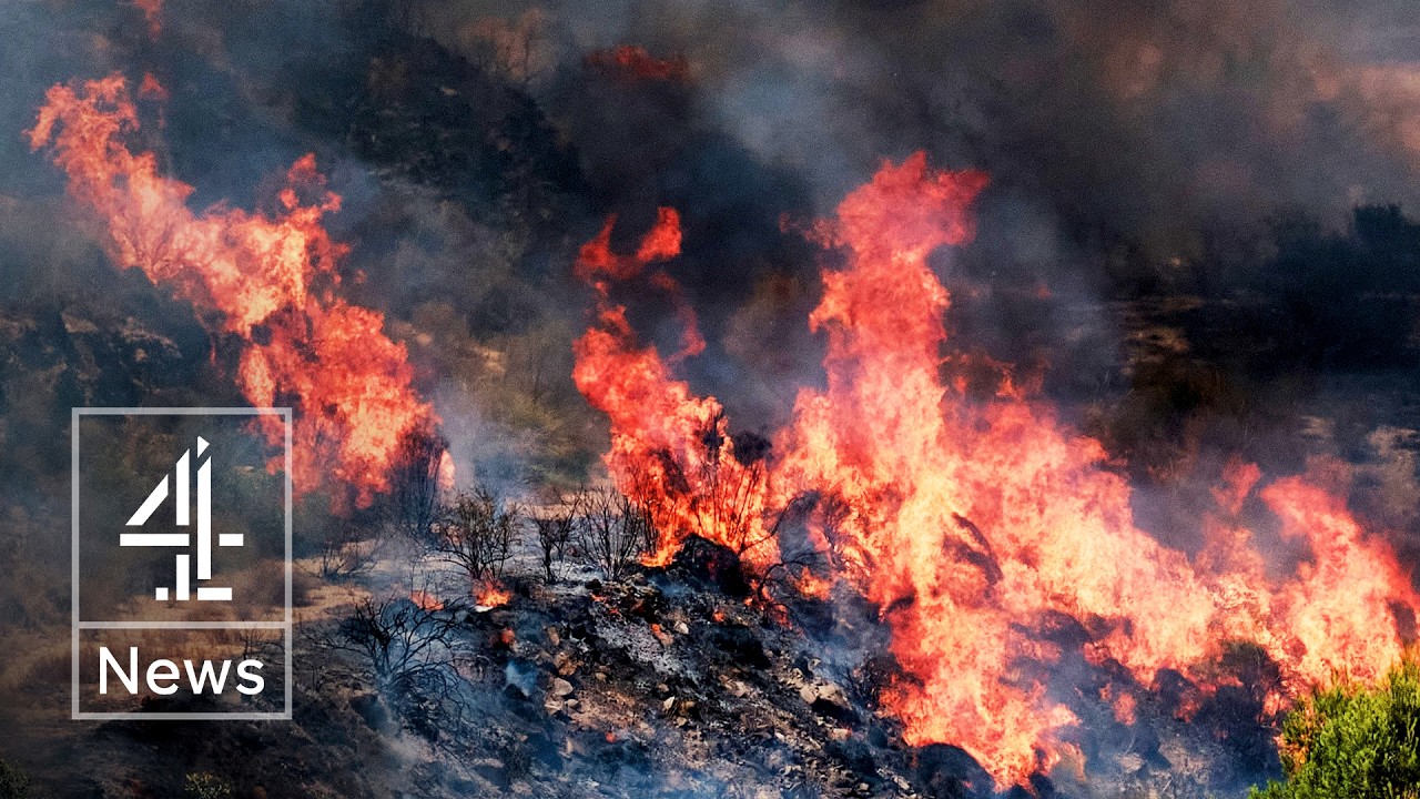 Europe&rsquo;s extreme heatwave sparks wildfires from Spain to UK
