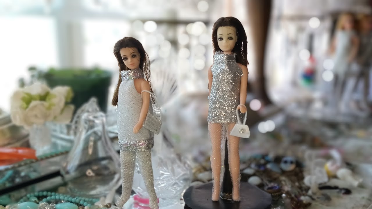 Dawn doll in Silver new custom handmade series