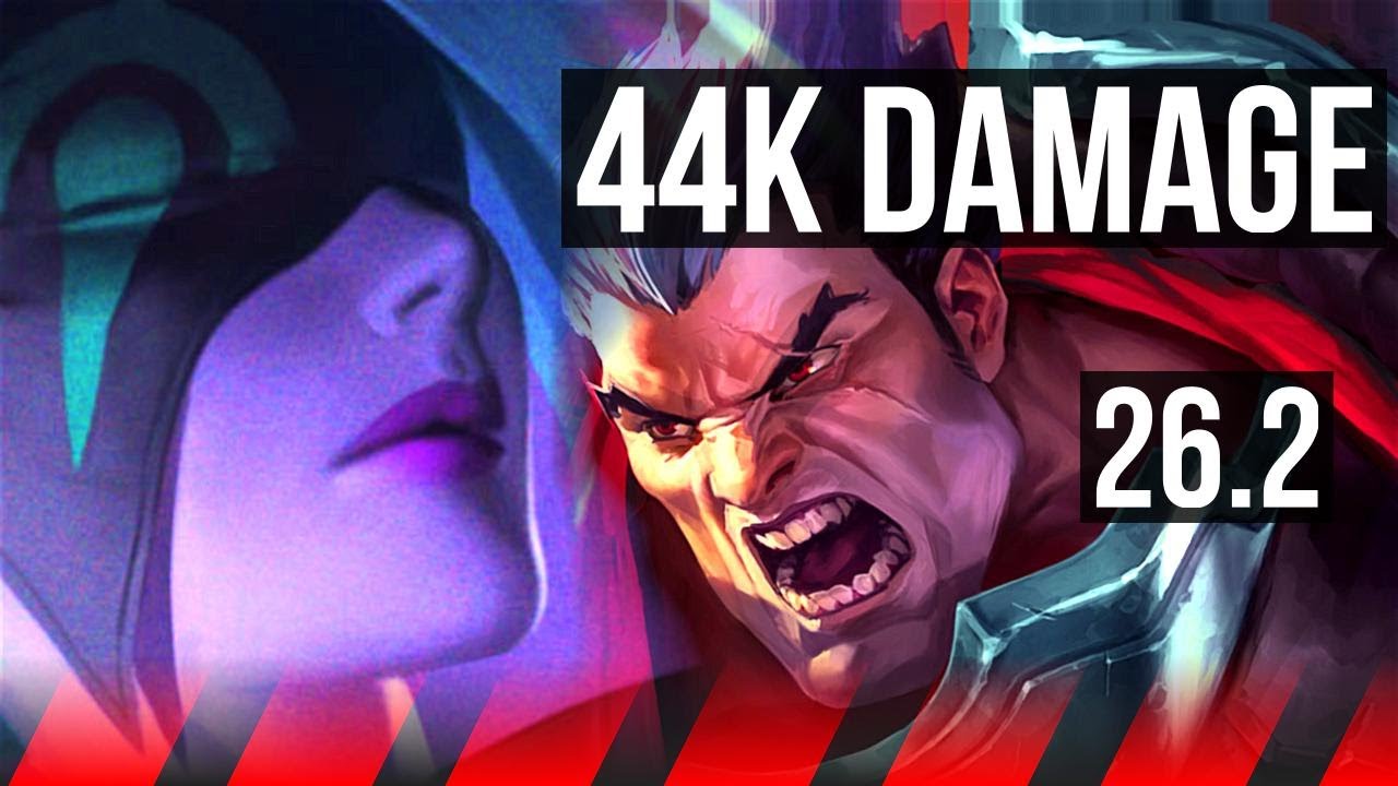 VAYNE vs DARIUS (TOP) | Good KDA: 10/2/7, 44K damage | KR Master | 26.2