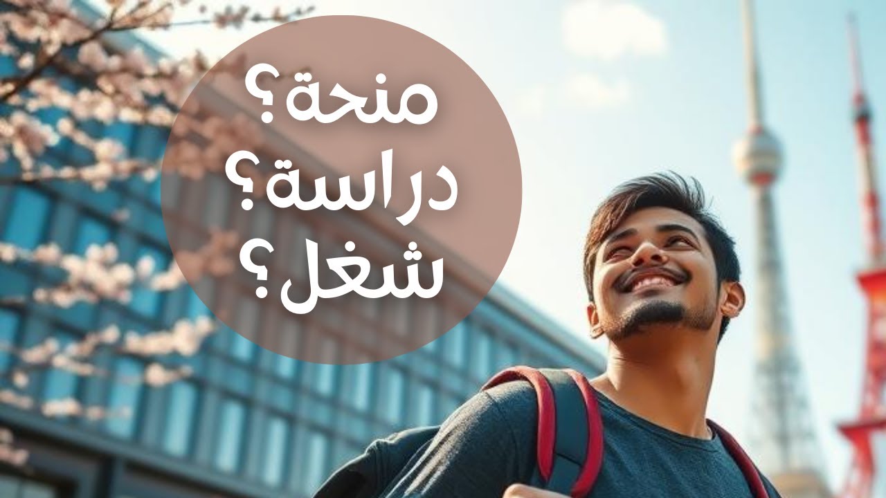 خطتك لليابان: دراسة، لغة، شغل، واستقرار؟