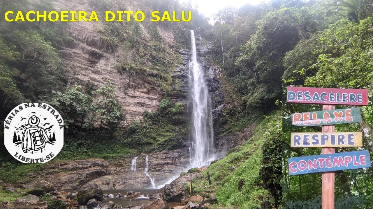 Cachoeira Dito Salu, Barra do Turvo-SP, Vale do Ribeira (2022).