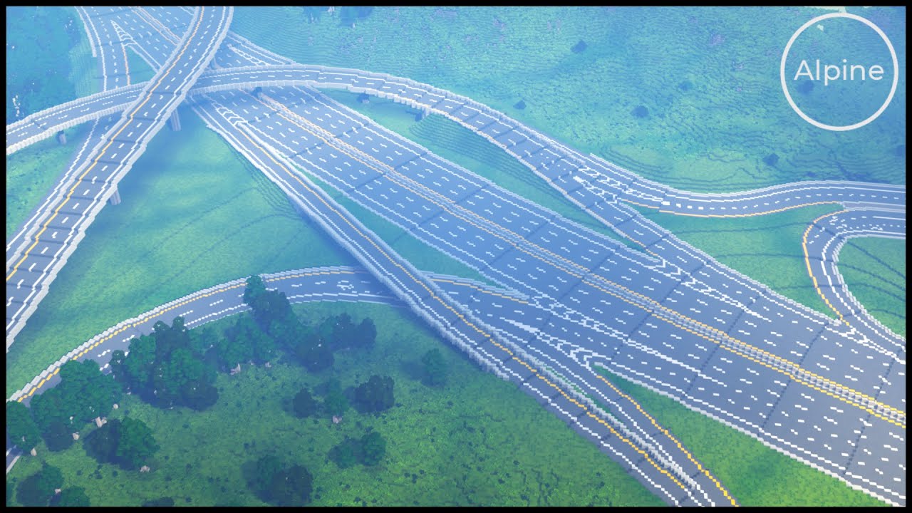 Proof You’ll Use Highschool Math - Minecraft Curved Roads