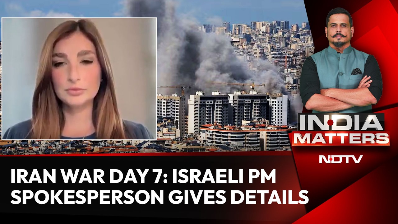 Iran War Updates | 1 Week Into Iran War: Israeli PM Office Spokesperson Details Military Gains