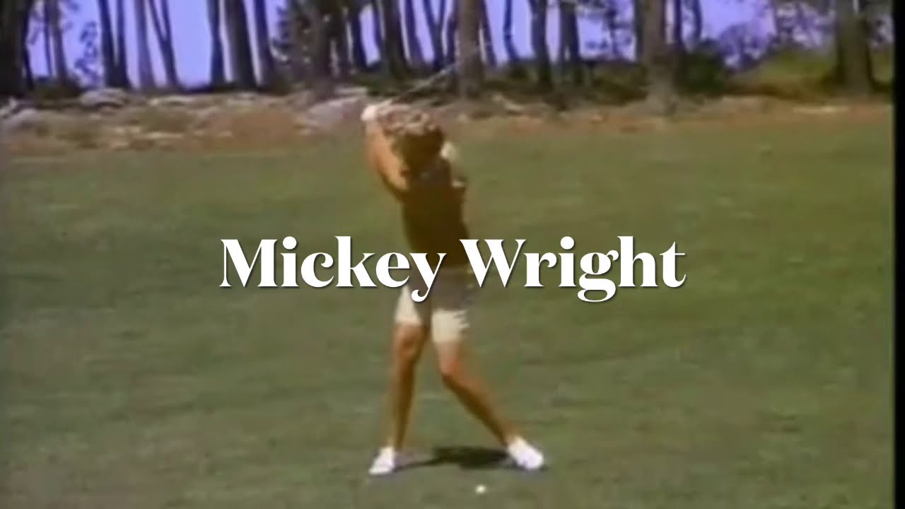 Mickey Wright Golf Legend - Timeless Classic Golf Swing