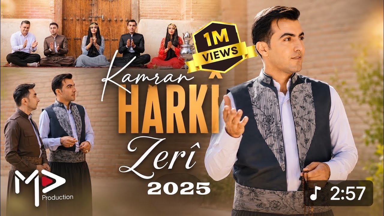 KAMRAN HARKI / کامران هرکی - Zerî  [ Official Music Video 4k ]