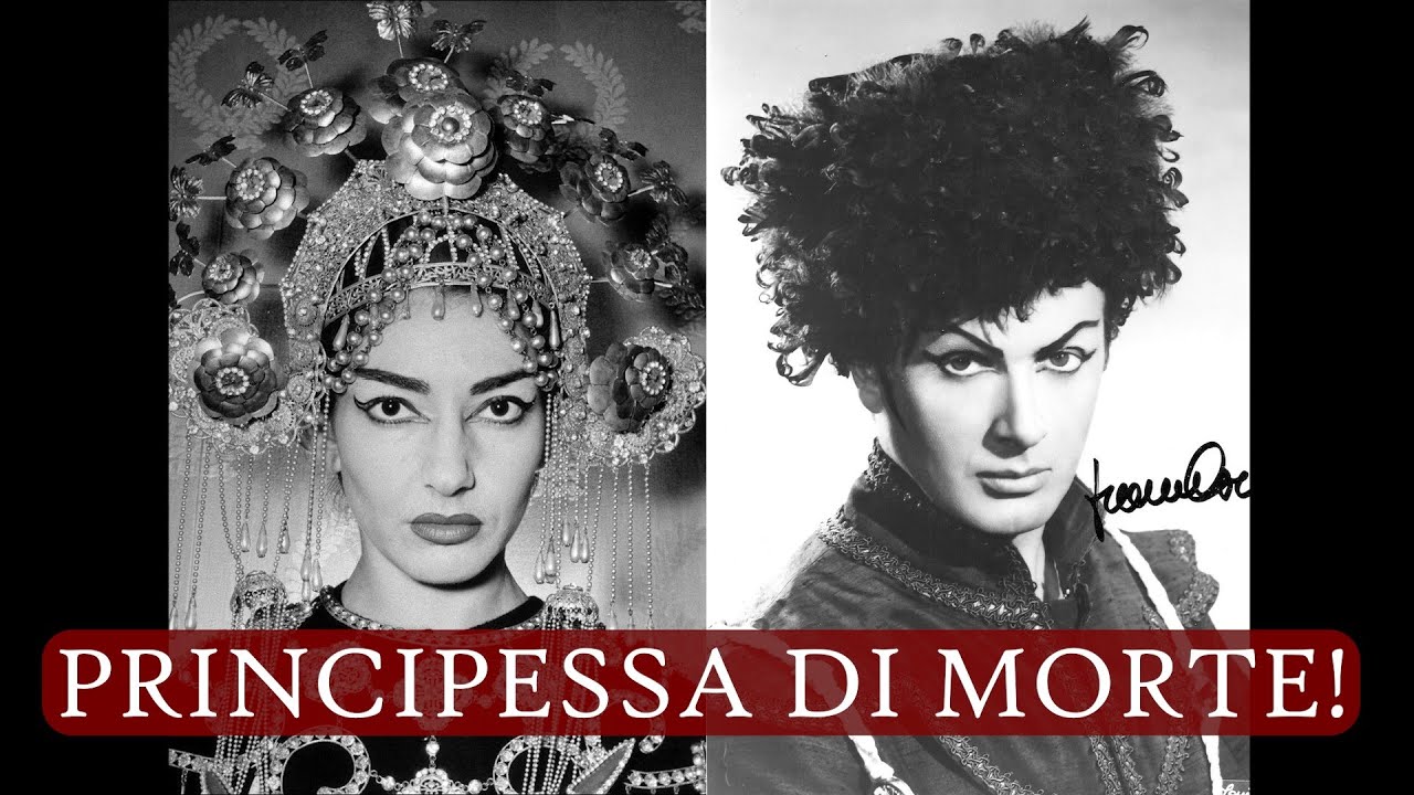 Maria Callas / Franco Corelli | Principessa di morte! (Turandot) | IT/EN Subtitles