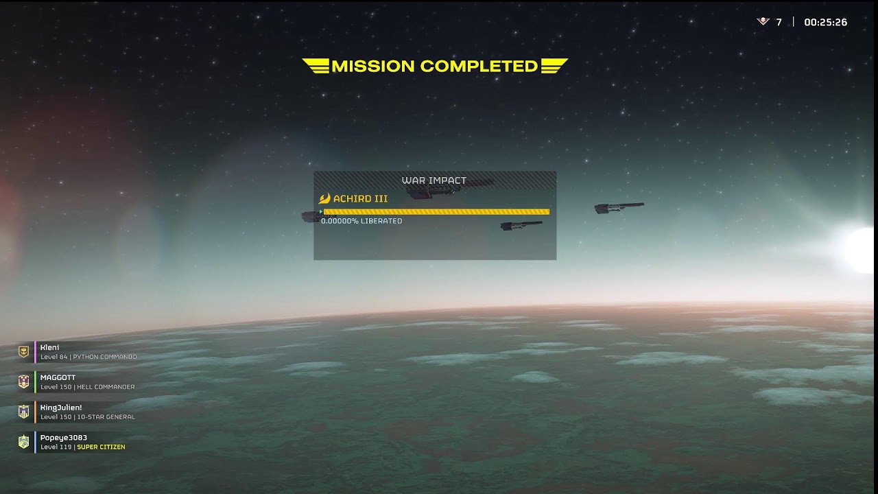 Helldivers 2: Some Good Level 7 With Friends!
