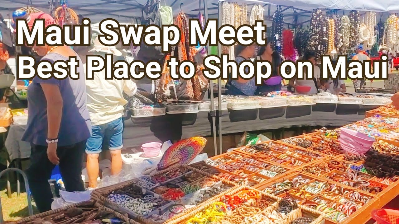 Maui Swap Meet | Souvenirs | Crafts | Local Handmade on Maui | Local Food | Real bargains on Maui