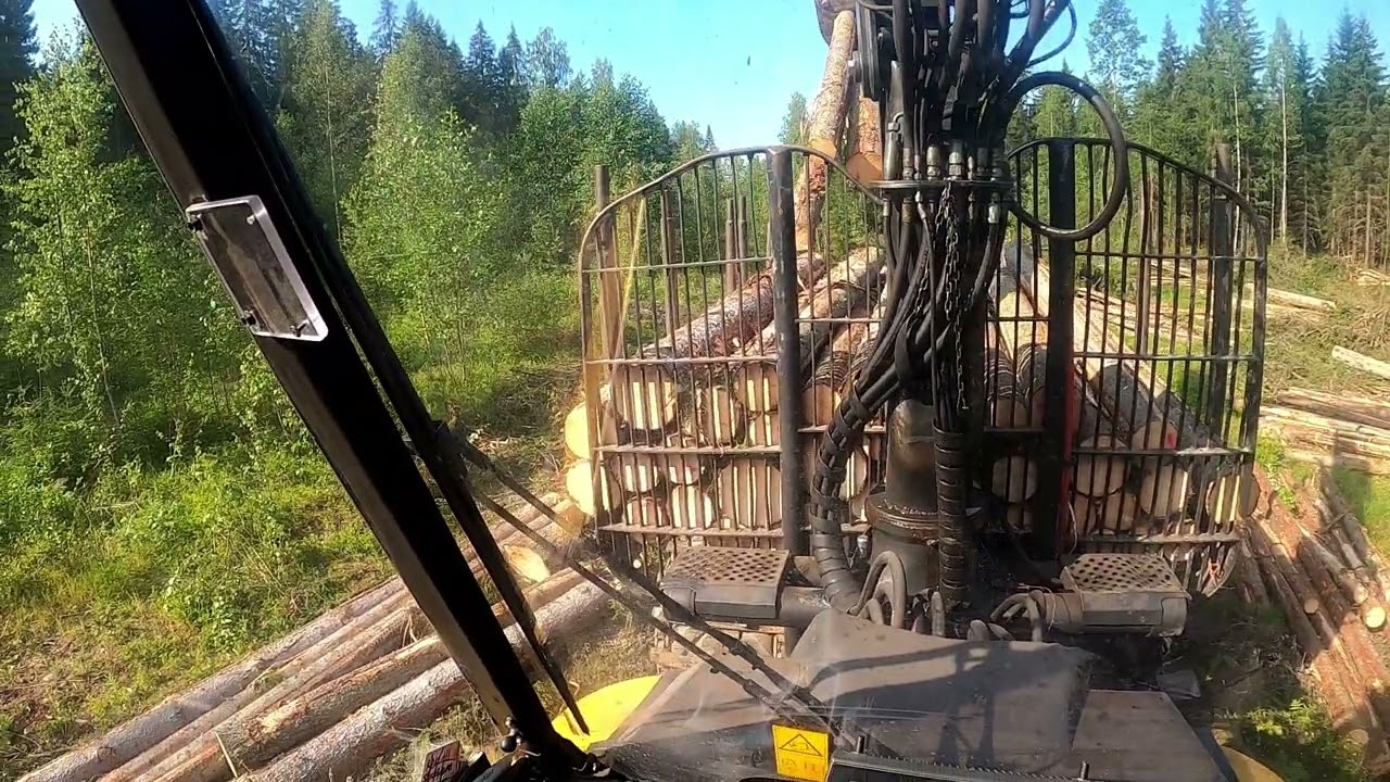 Ponsse Buffalo Loma ohi paluu työarkeen