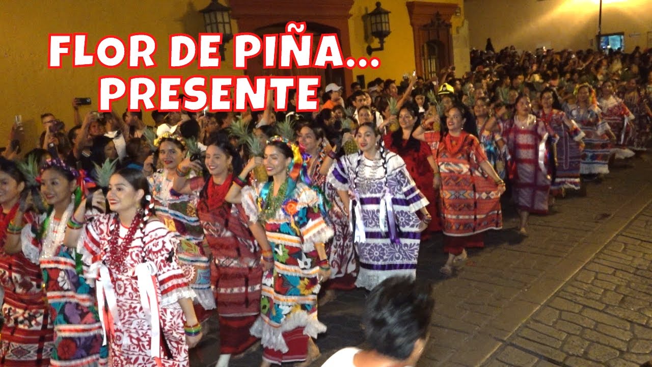 Desfile de la GUELAGUETZA 2023 | Flor de piña | Jarabe Mixteco | México Desconocido | Vive Oaxaca