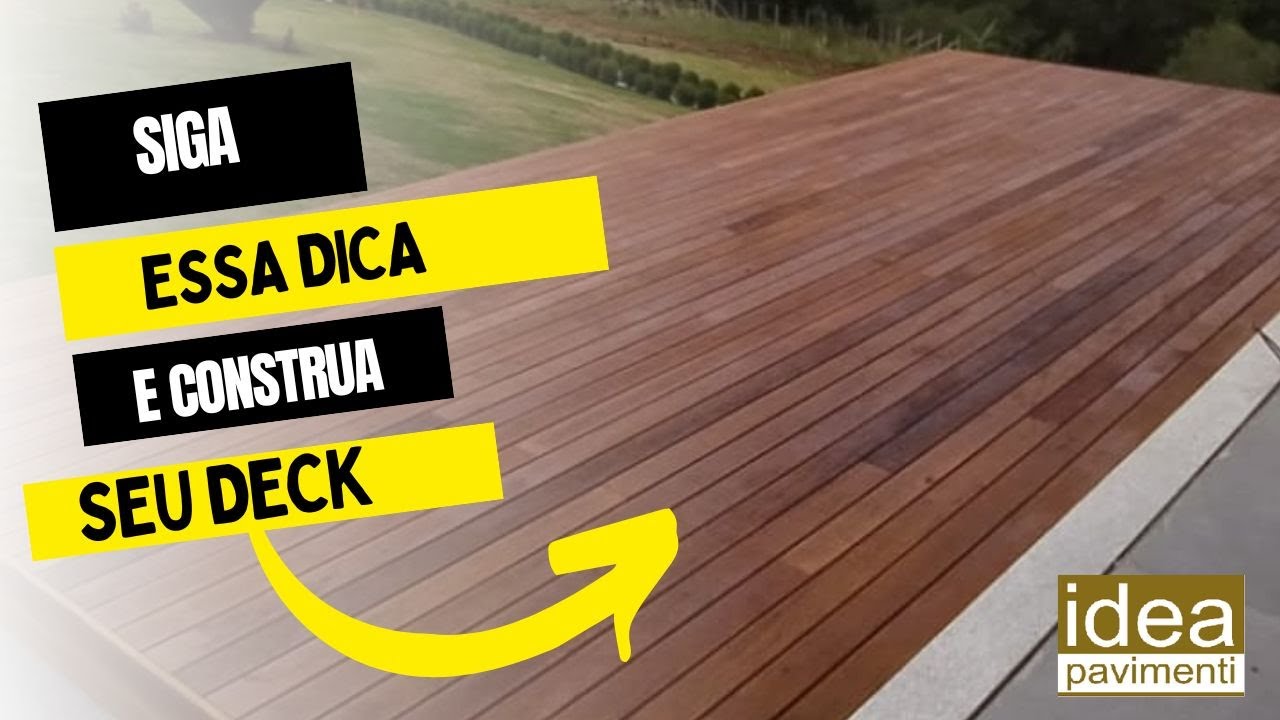 Dica de Espaçamento dos Barrotes de Estrutura para seu Deck de Madeira