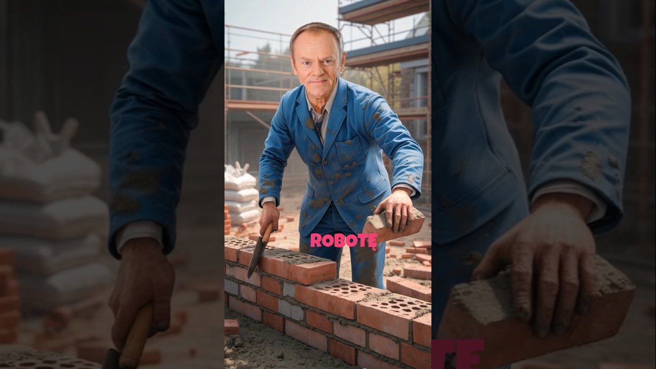 BAYER ŻUL - TUSK NA BUDOWIE Parodia AI #zabawne #żarty #smieszne