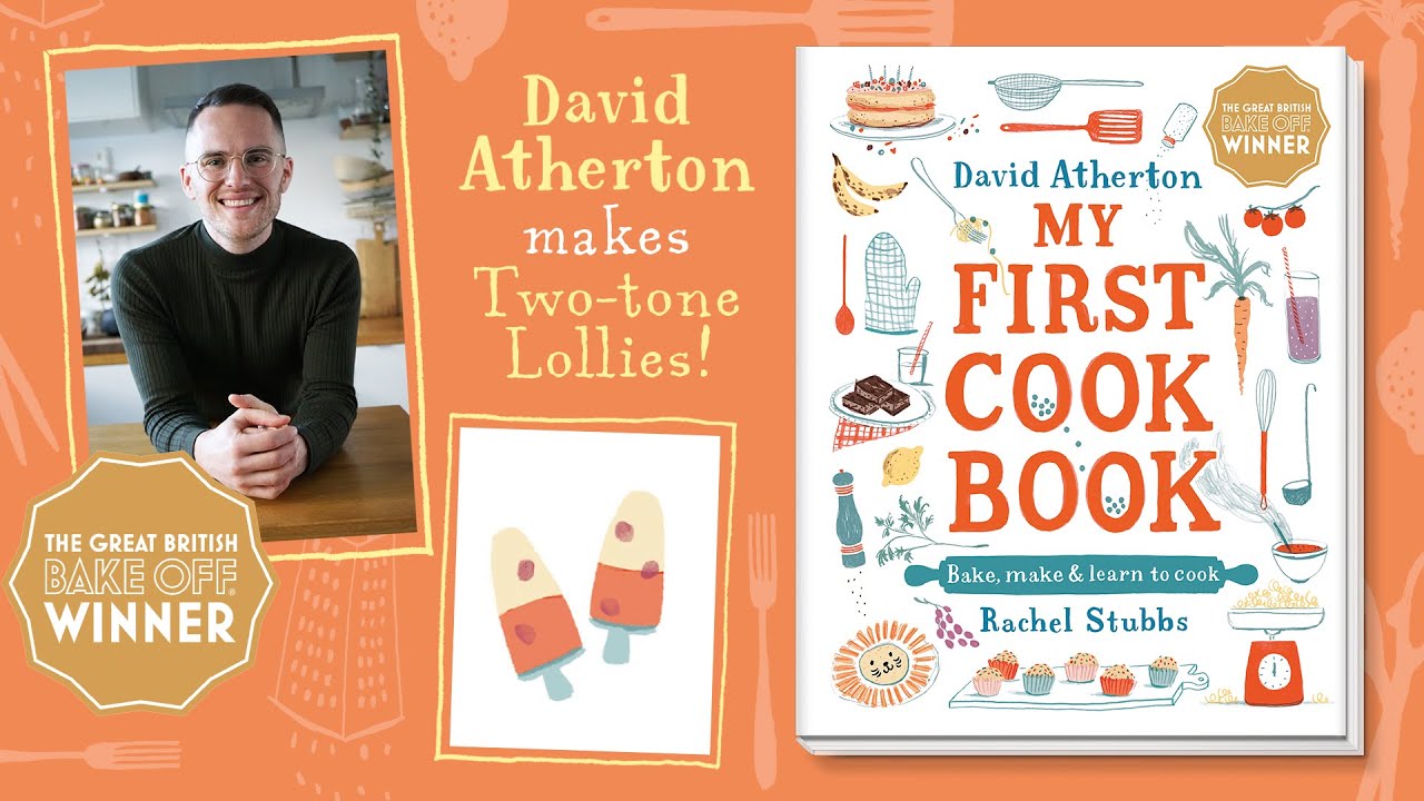 David Atherton makes Two Tone Lollies | My First Cook Book