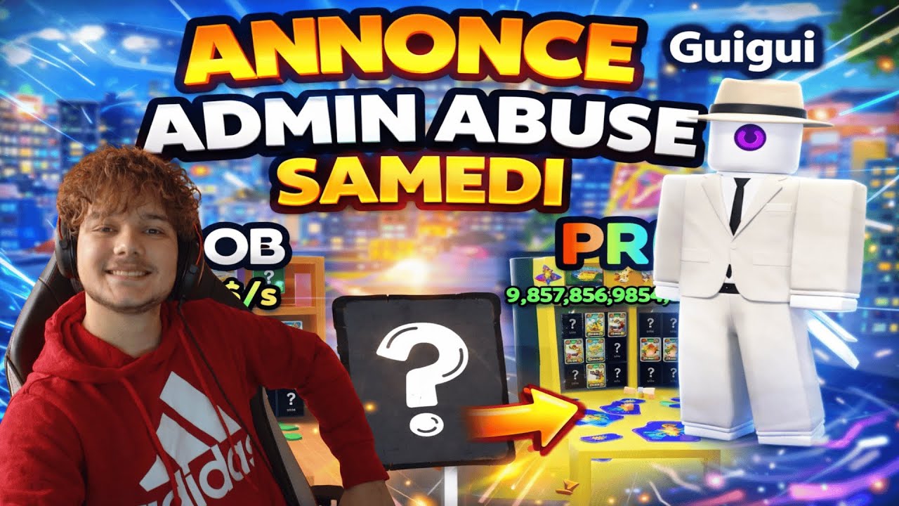 🔴Admin Abuse (pack Belgique) Collect All Brainrot