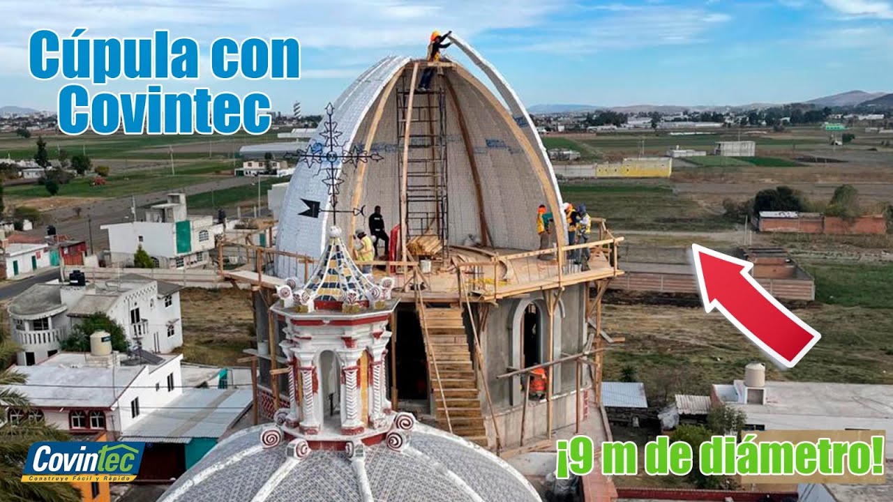 ¿Cómo se hacen las CÚPULAS con PANEL COVINTEC?