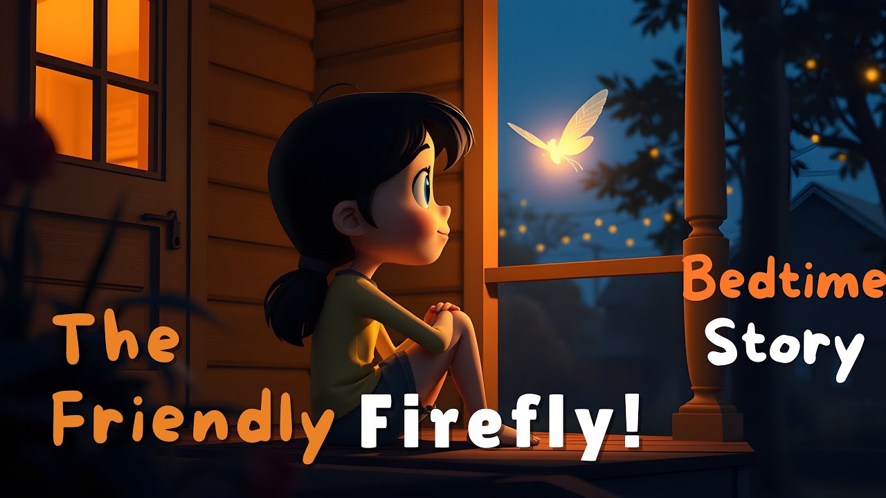 The Friendly Firefly 🐝 | Bedtime Story in English  | Calm and Relaxing Tale