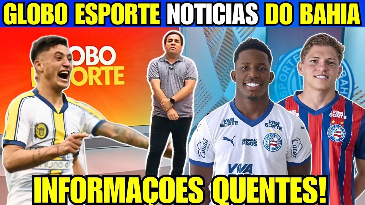 GLOBO ESPORTE CAVALARIA VOLTANDO E COMENTARISTA É CIRÚRGICO AO ANALISAR OS GAROTOS DA BASE DO BAHIA
