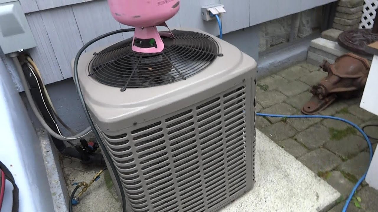 PILE OF YORK AC SYSTEM ICING UP