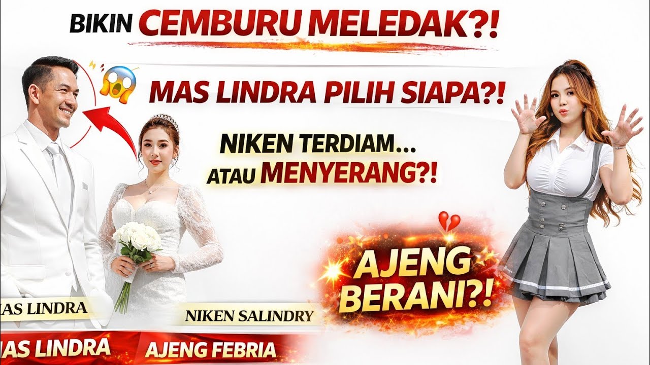 🔴VIRAL! MAS LINDRA DAN AJENG FEBRIA TAMPIL KOMPAK, NIKEN SALINDRY CEMBURU DI BALIK LAYAR?!