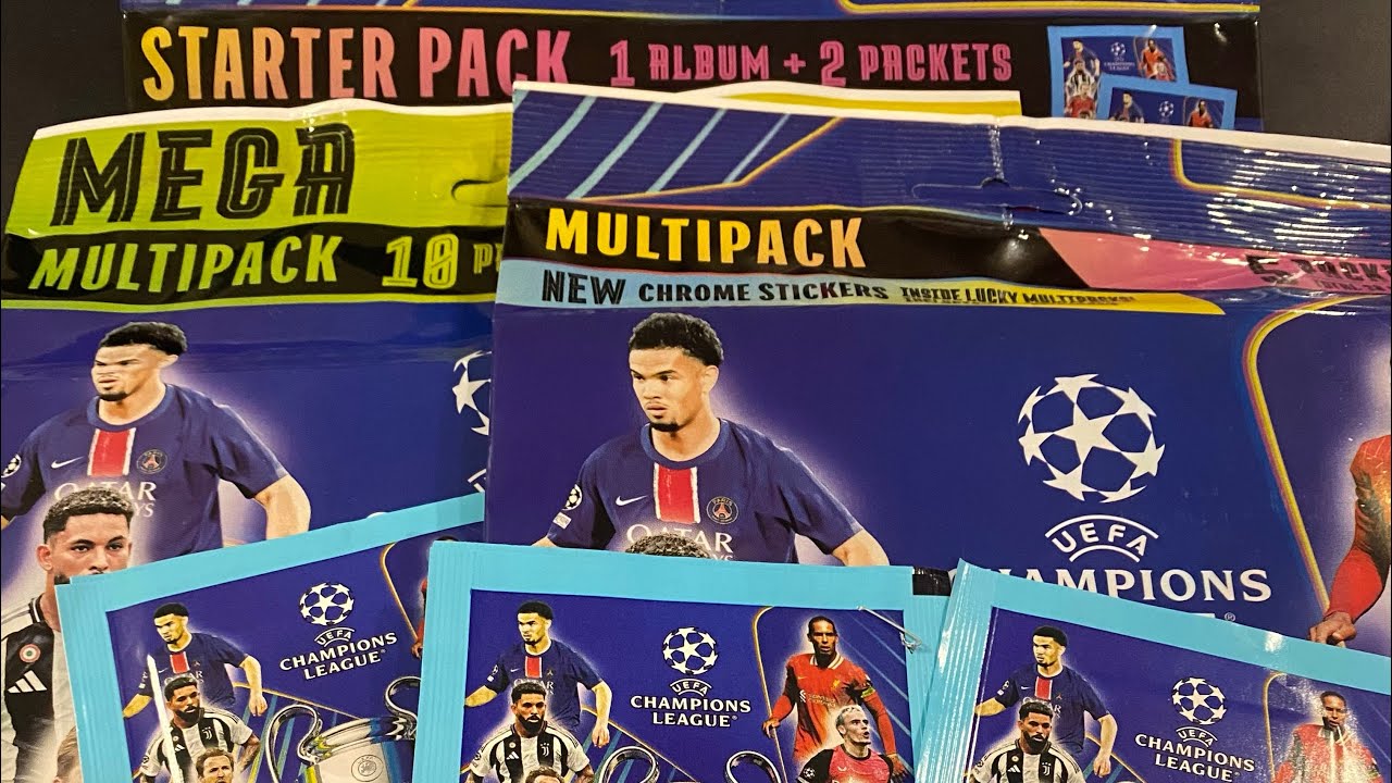 Topps Sticker Season 24/25 Opening Starter Pack & Multipack & Mega Multipack