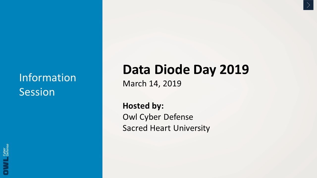 Data Diode Day Webinar