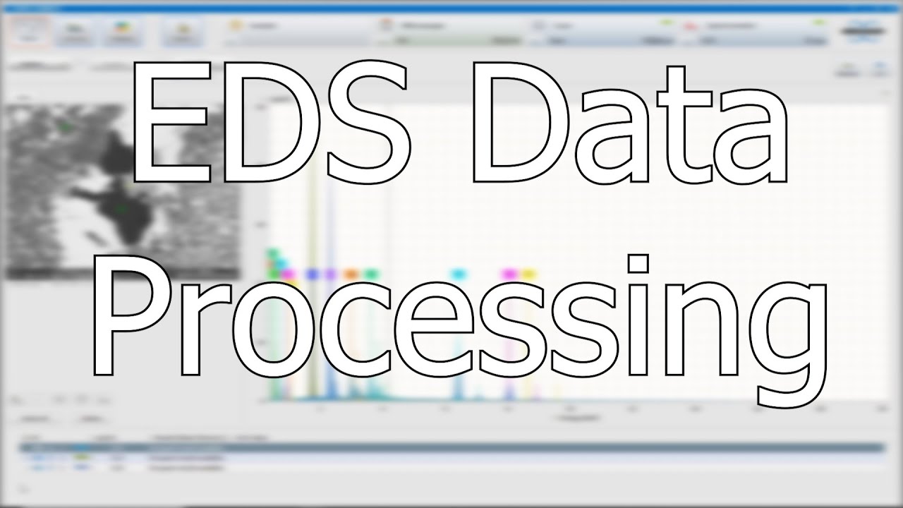 EDS data processing (ESPRIT Compact)
