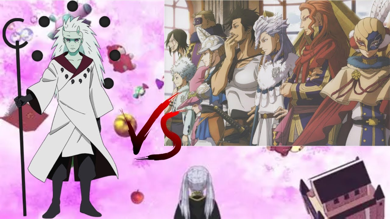 Madara VS Black Clover Captains
