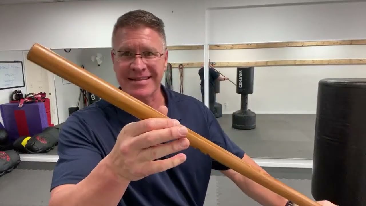 How to use the walking stick for self defense