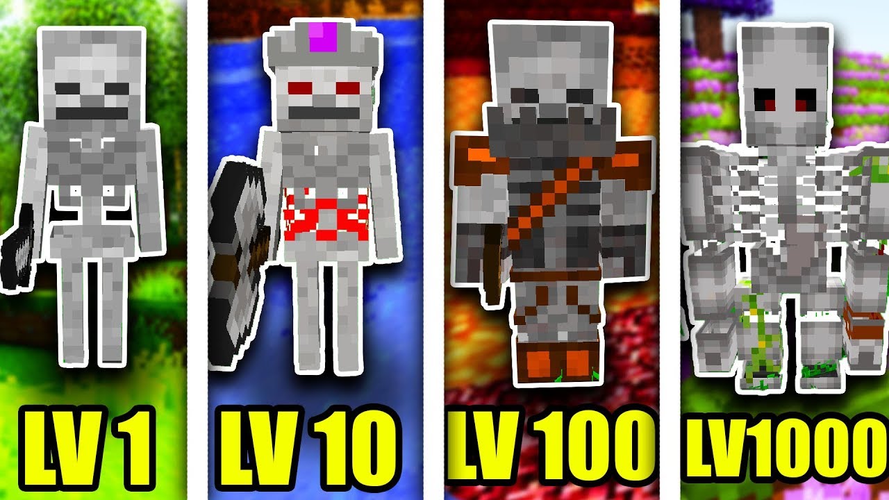 ⚠️ MINECRAFT: EKSPERYMENTY NA SZKIELECIE⚠️