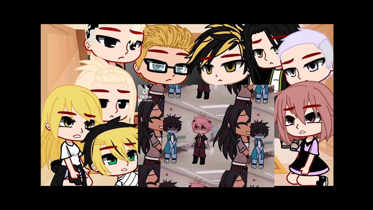 Tokyo Revengers react to Takemichi as random TikTok +random Gacha |Part2| •!Ler descrição!•