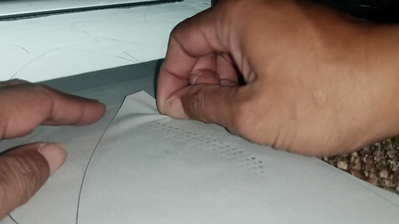 Laser Cutting Process on Despo Stretch Grey