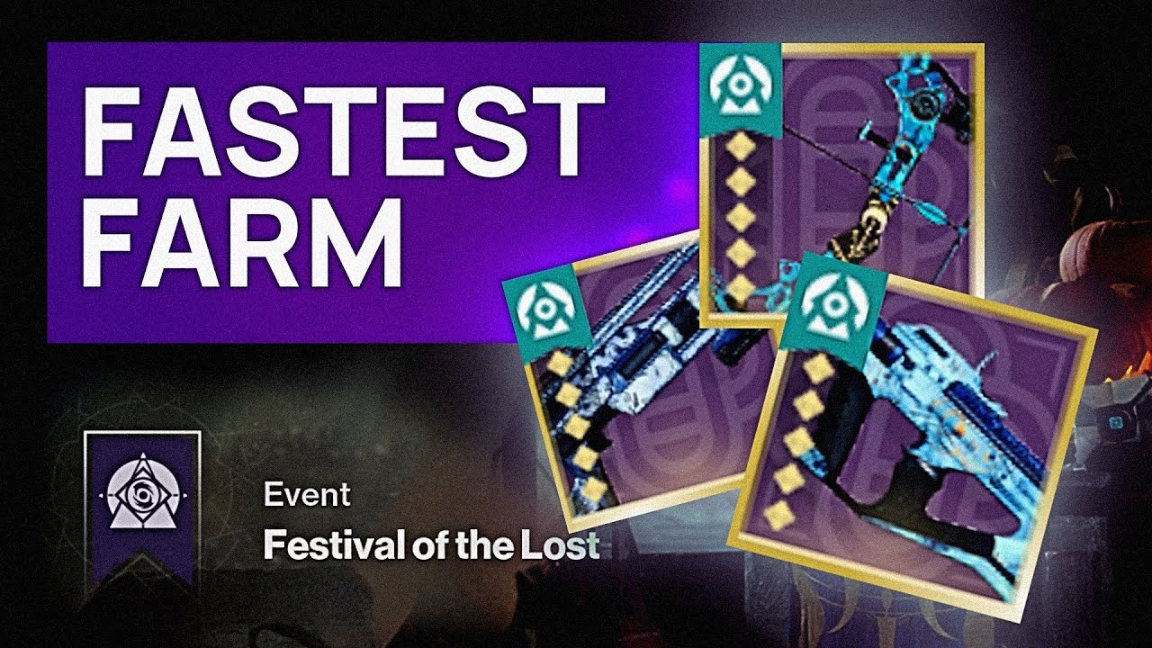 FASTEST OPTIMAL HALLOWEEN WEAPON FARM Destiny 2 Festival Of The Lost NEW WEAPONS 