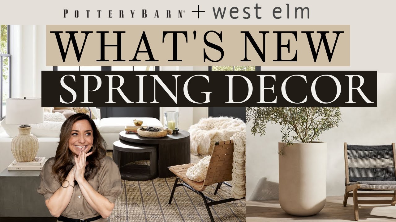 Pottery Barn + West Elm Shop with me
