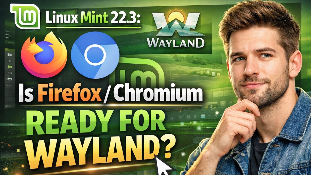 Linux Mint 22.3: Готов ли Firefox/Chromium к Wayland?