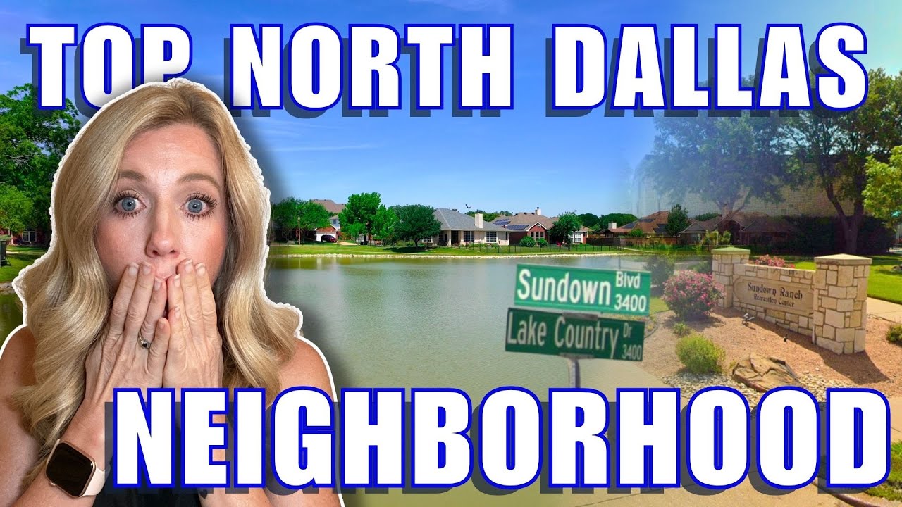 Vlog Tour Of A TOP NORTH DALLAS NEIGHBORHOOD Denton TX Neighborhood Tour