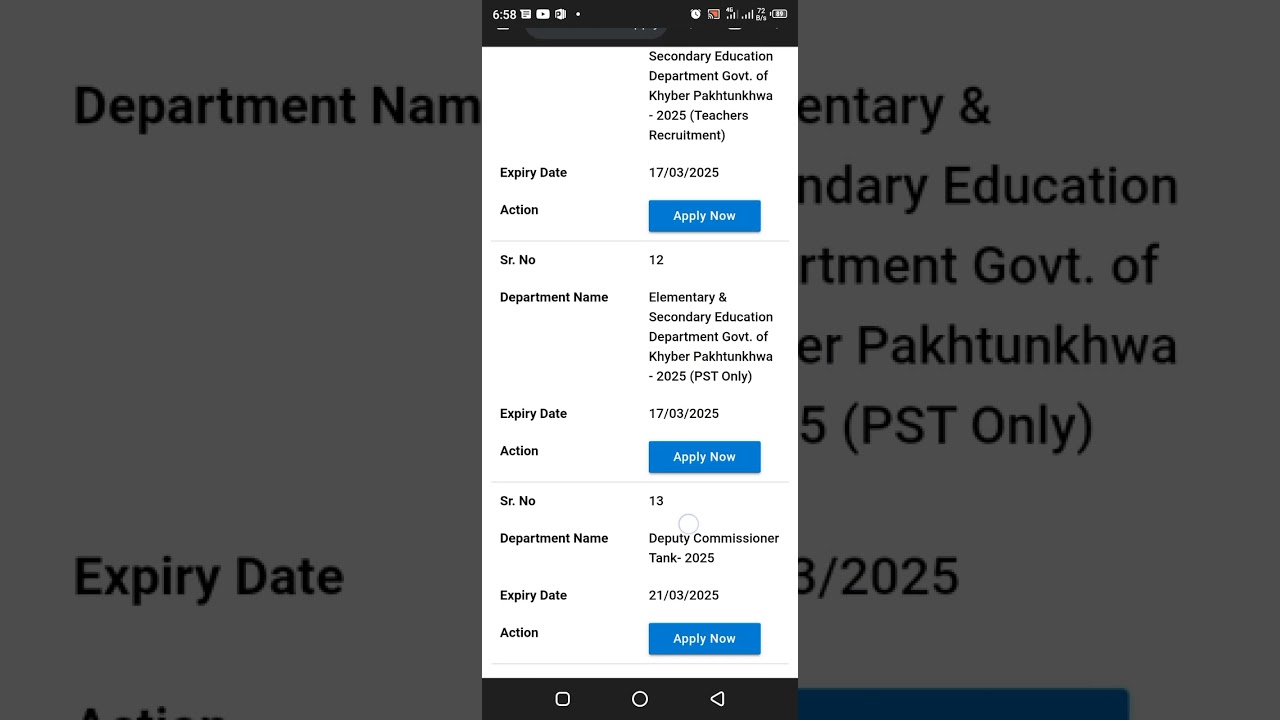 How to apply for Pst Etea Jobs?