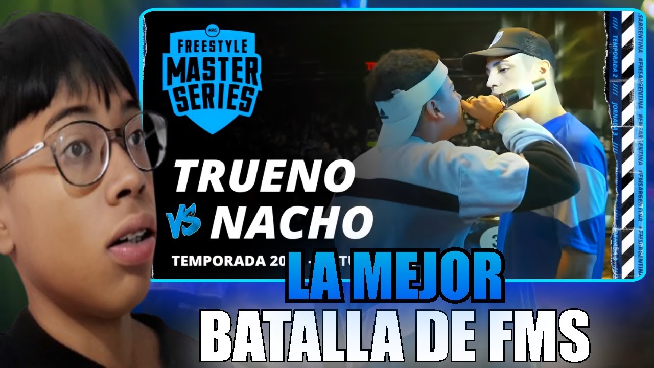😱 !!La MEJOR batalla DE LA FMS!! 🔥|🖤 Votando Trueno Vs Nacho En Formato FMS