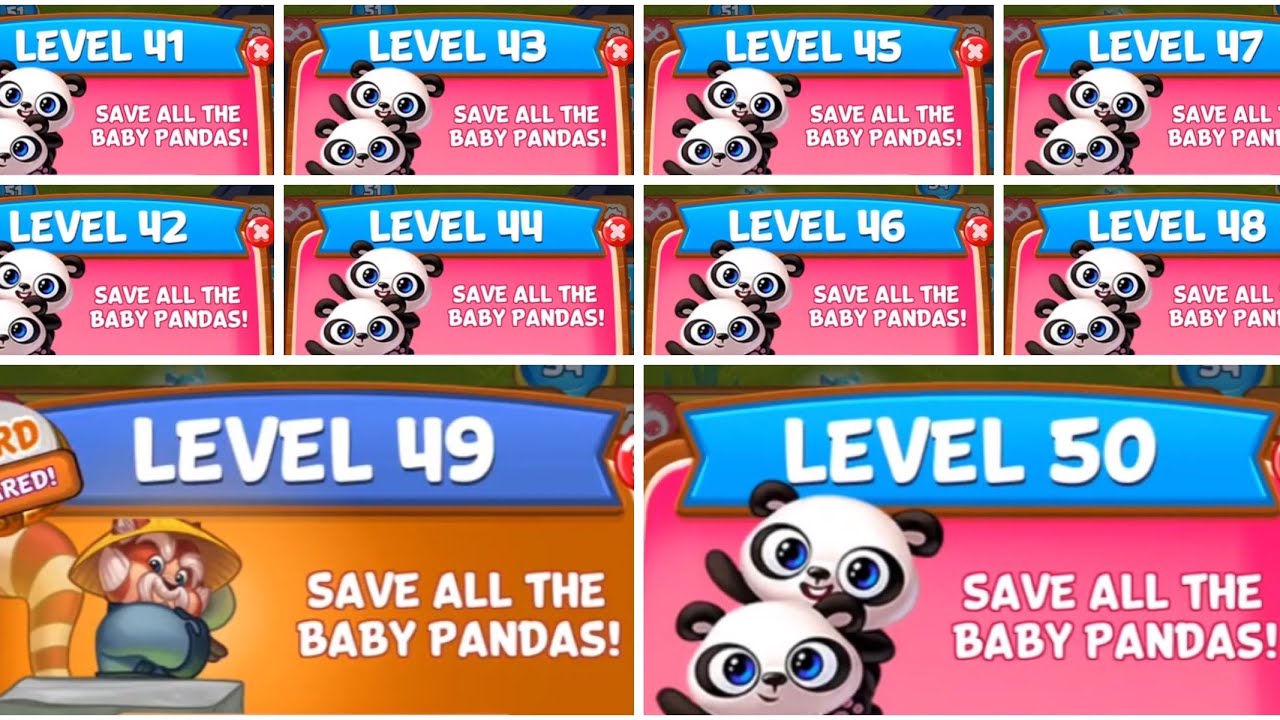 Panda Pop: Levels 41-50