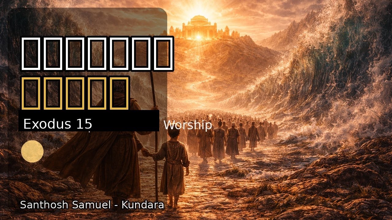 KARTHAVINU PAADU NJAN..... Exodus 15
